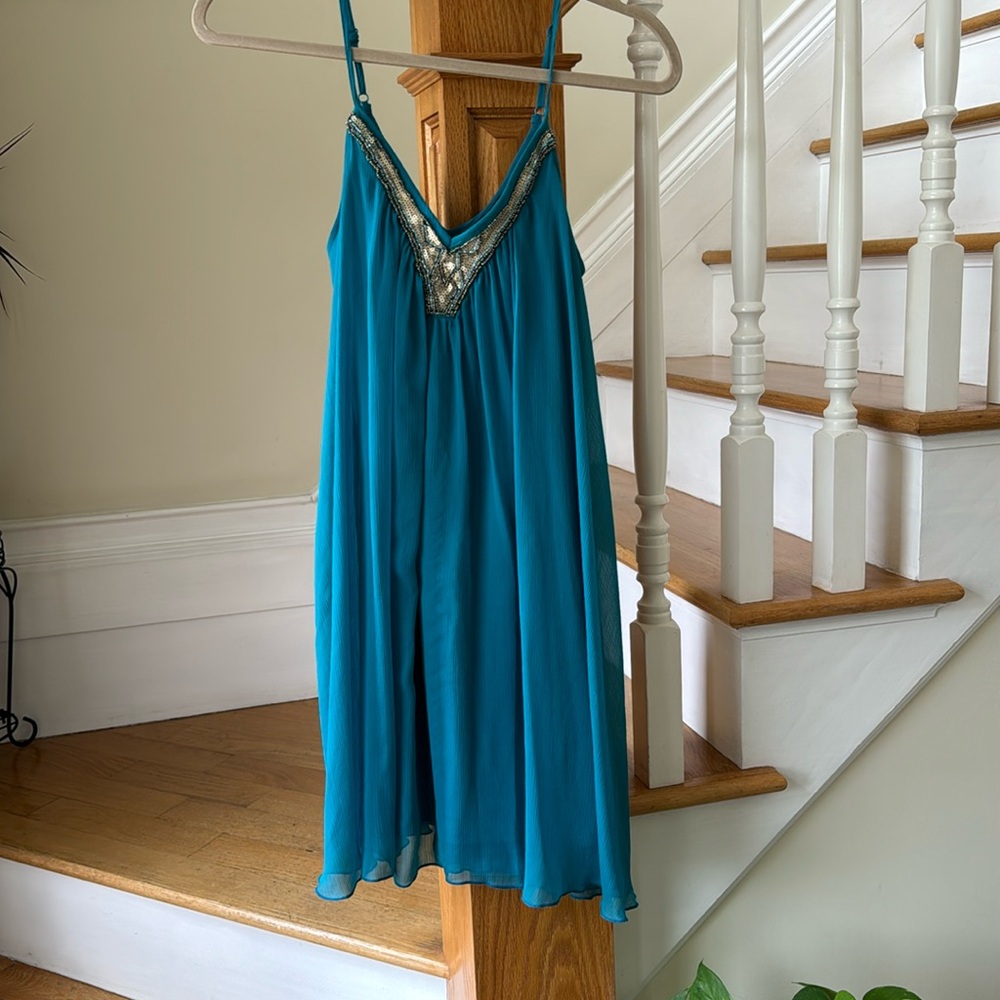 Turquoise Express Dress 👗